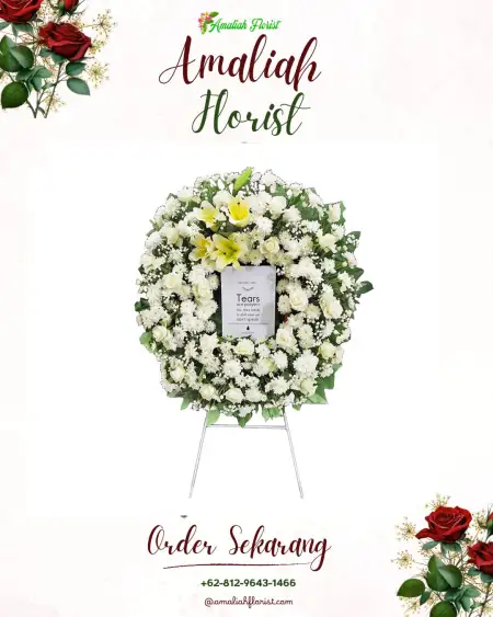 Krans Bunga Duka Cekalang